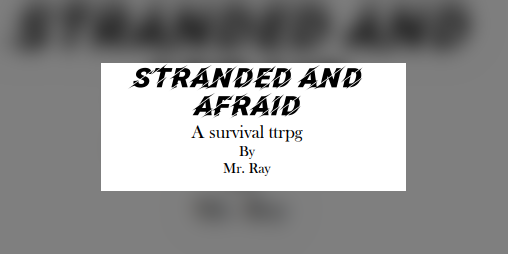 Cover image for Stranded and Afraid