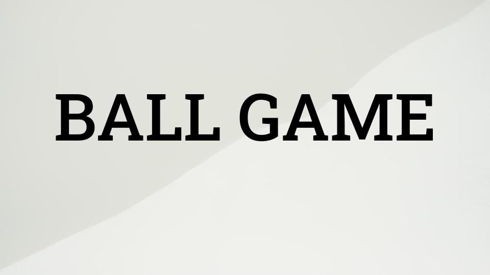 Cover image for Ball Game