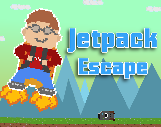 Jetpack Escape by SkyLike for Lost Relic Games GAME JAM itch.io