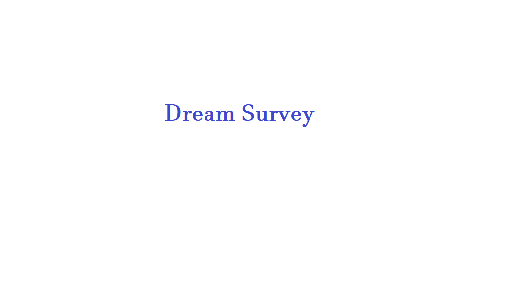 Dream Survey