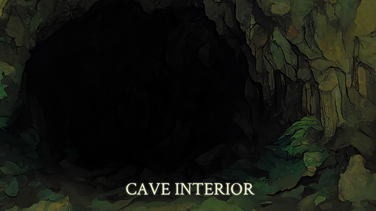 Cave interior background