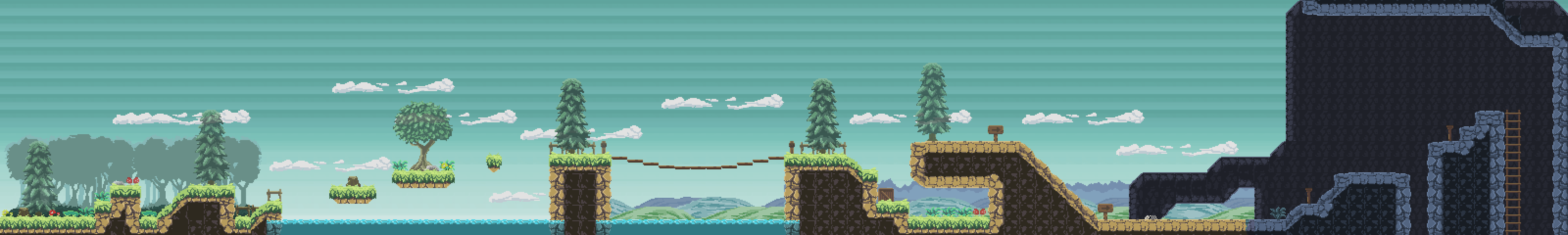 Pixel Art Platformer Tileset