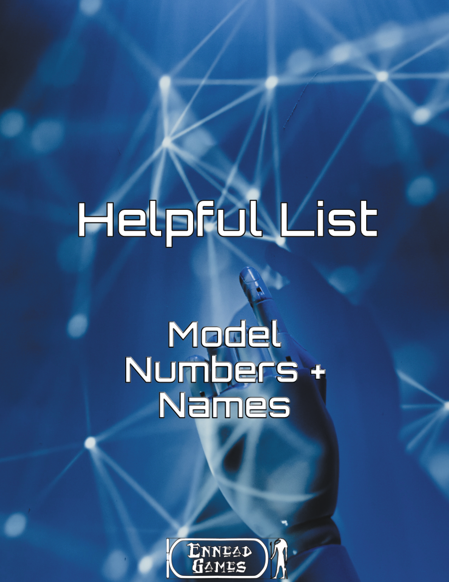 helpful-list-model-numbers-names-by-ennead-games