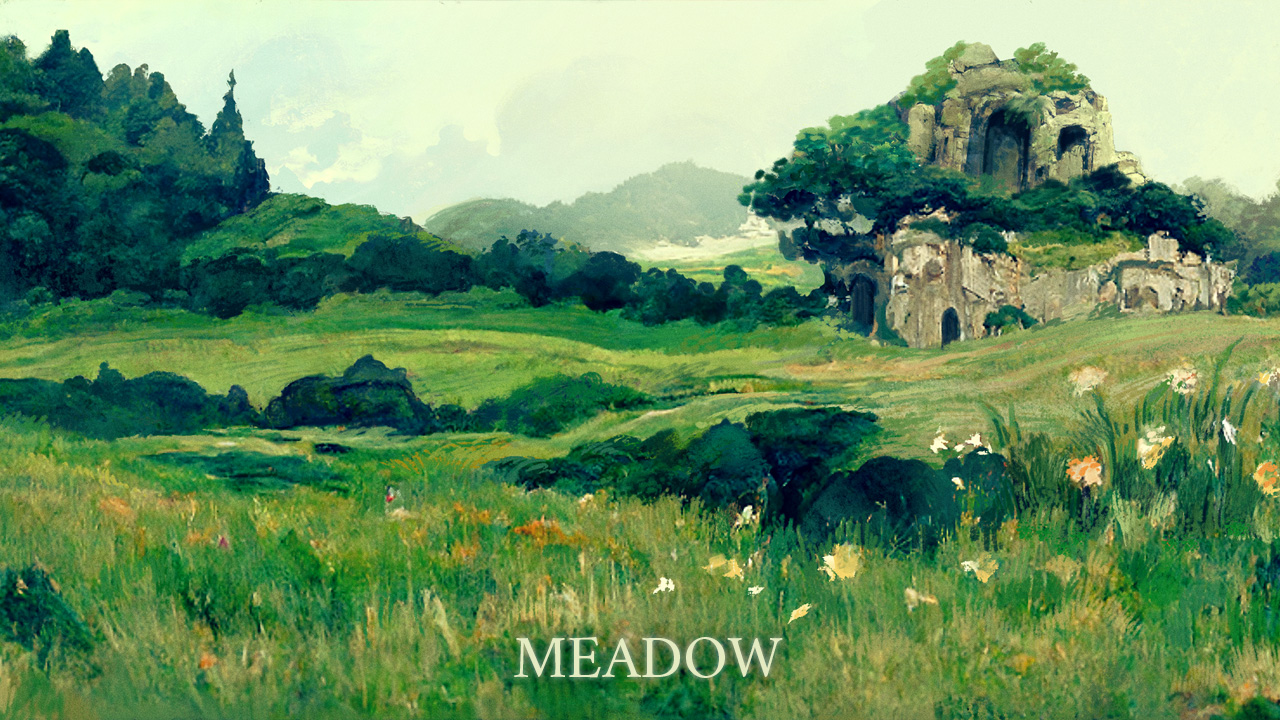 Meadow background v2
