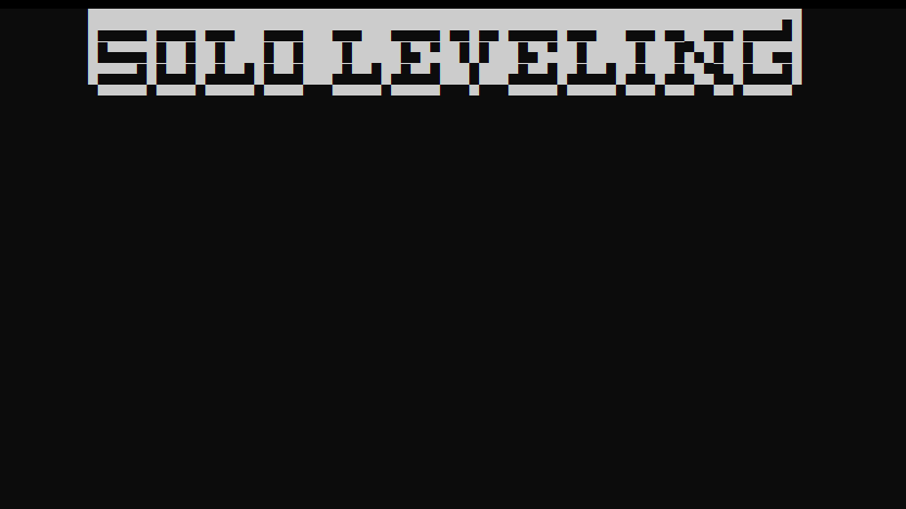 SOLO LEVELING