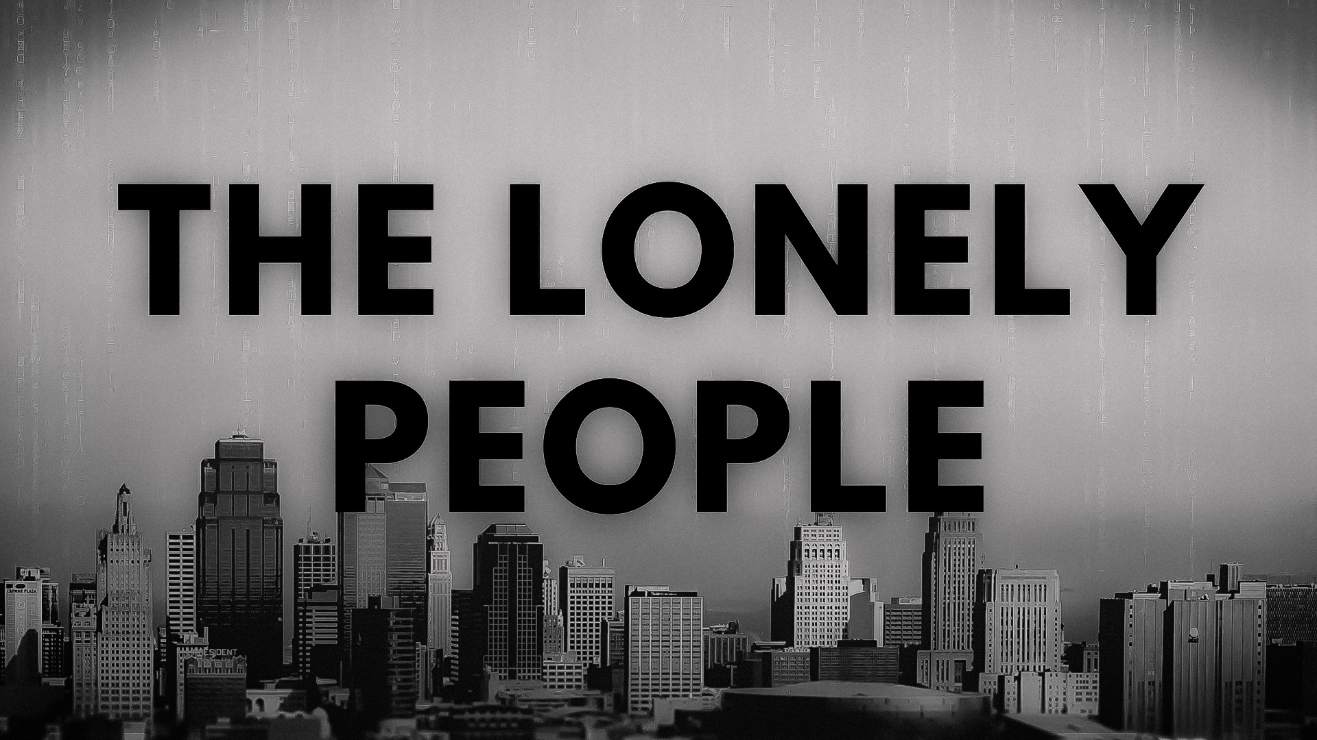 The Lonely People Demo