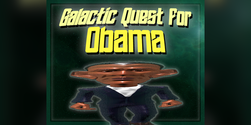 Cover image for Galactic Quest for Obama
