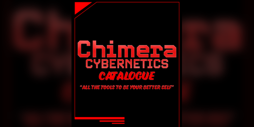 Cover image for Chimera Cybernetics Catalogue