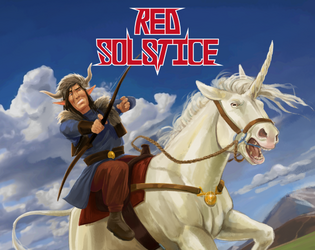 Red Solstice Issue 1   - The Bianual TTRPG Variety Magazine 