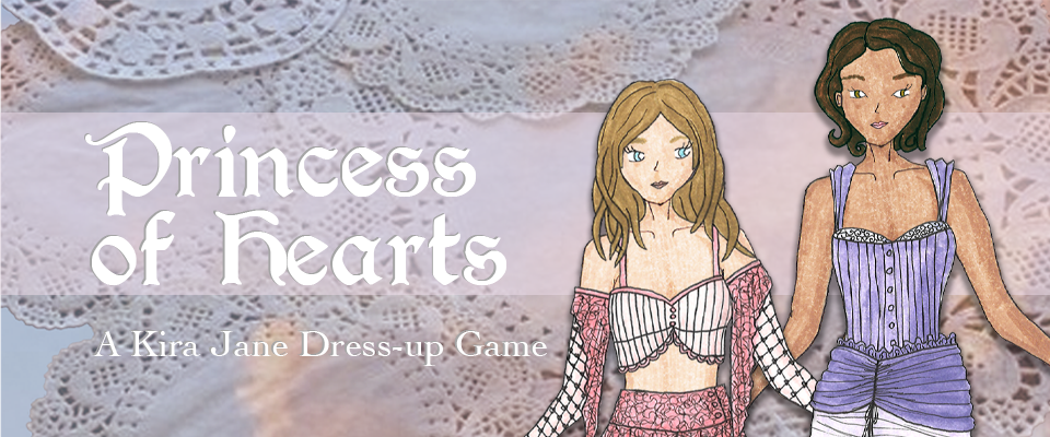 Princess of Hearts: A Kira Jane Dress-up Game