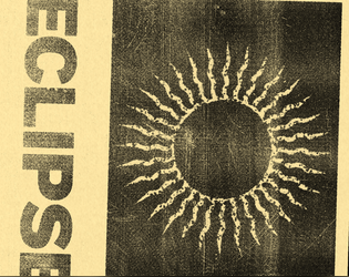 Artifact of horror - Eclipse Dance Party   - A photocopied flyer for a party 