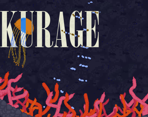Cover image for Kurage, a jellyfish simulator