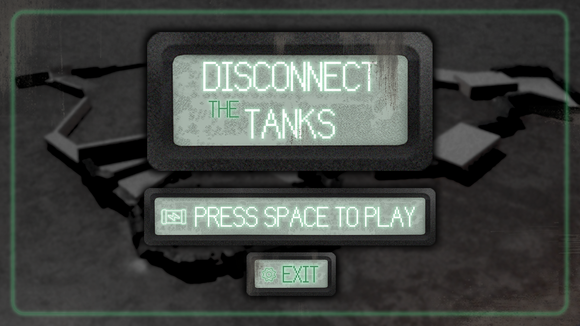 Disconnect the tanks