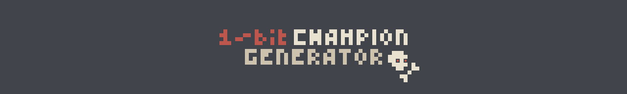 1-bit champion generator