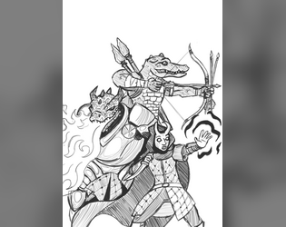 Horns, Scales, and Tails   - Playable dragonborn, lizardfolk, and tieflings for OSR RPGs 