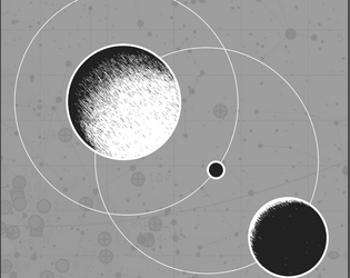 Celestial Bodies, Orbital Mechanics   - A GMless three player roleplaying game about a diaspora's flight across the solar system 
