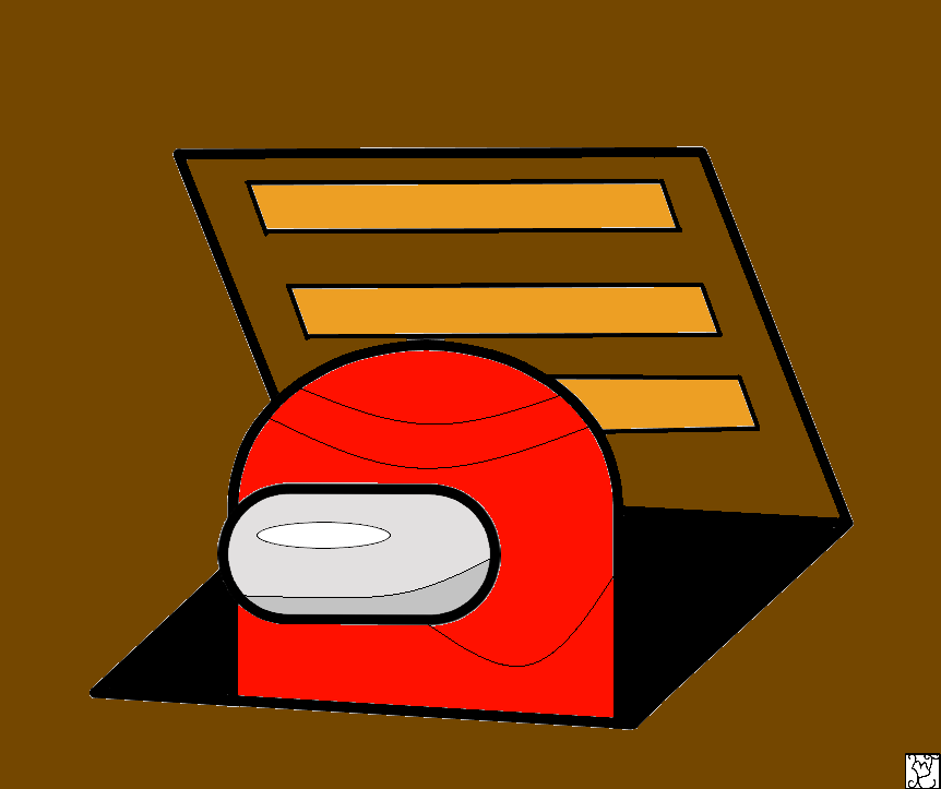 Amogus trap door