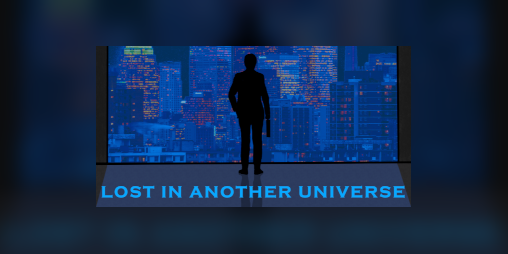 Cover image for Lost in another universe