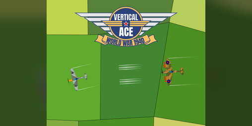 Cover image for 2D Top Down Shooter - Vertical Ace: World War 1940