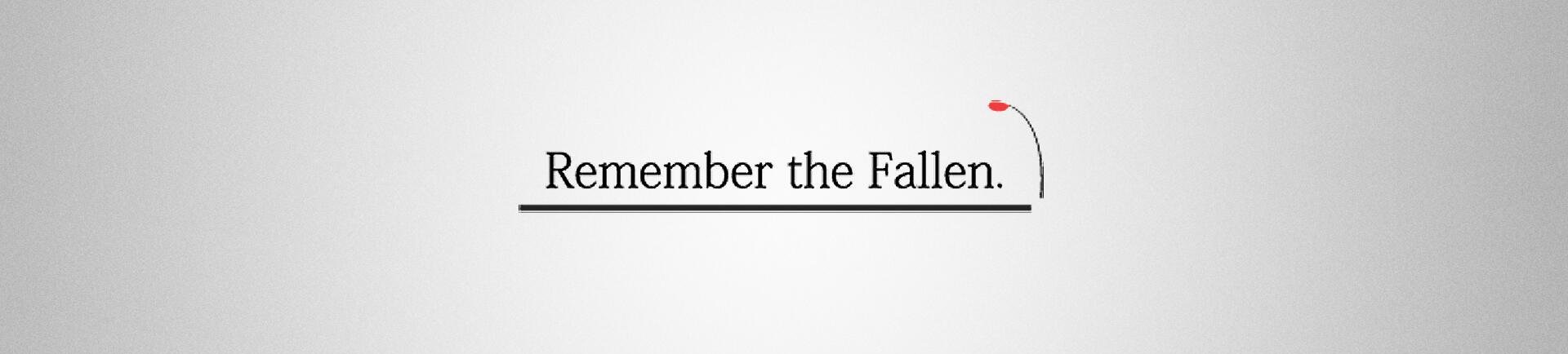 Remember The Fallen