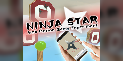 Cover image for Ninja Star : Web Motion Game Experiment