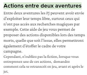 Cover image for Actions entre deux aventures : recherche, relation, exploration