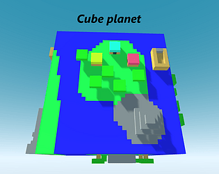 Cube planet
