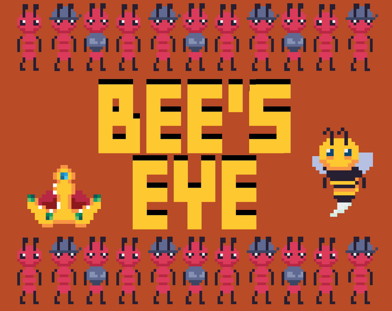 Cover image for Bee's eye