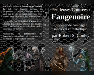 Périlleuses contrées : Fangenoire   - Traduction française de Blackmarsh, un cadre de campagne médiéval et fantastique 