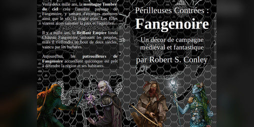 Cover image for Périlleuses contrées : Fangenoire