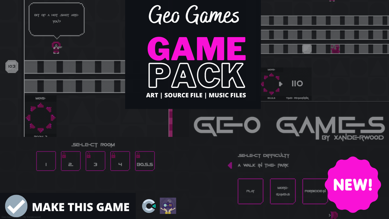 Geo Games Game Pack
