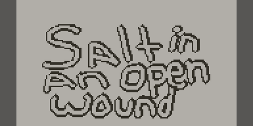 Cover image for Salt in an Open Wound
