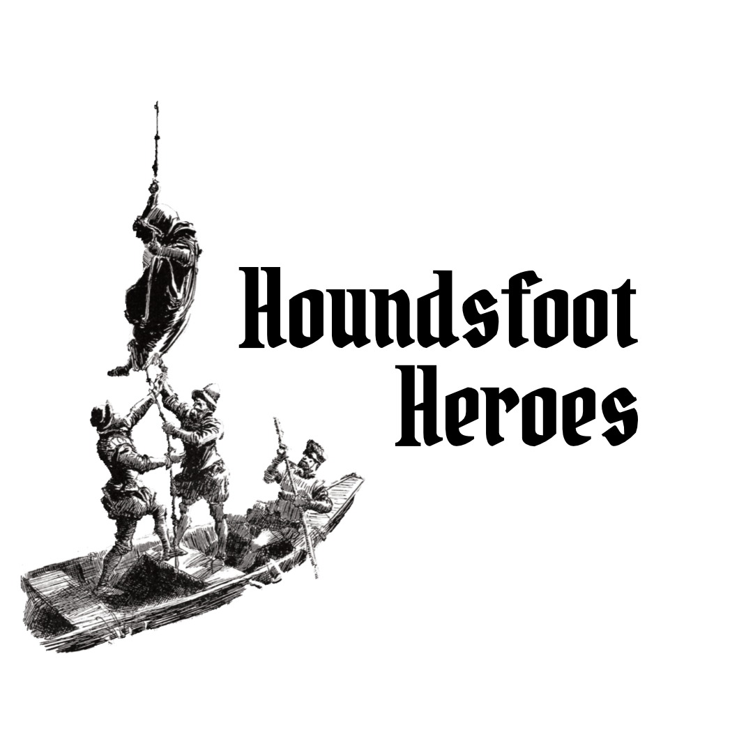 Cover image for Houndsfoot Heroes: the Ashcan