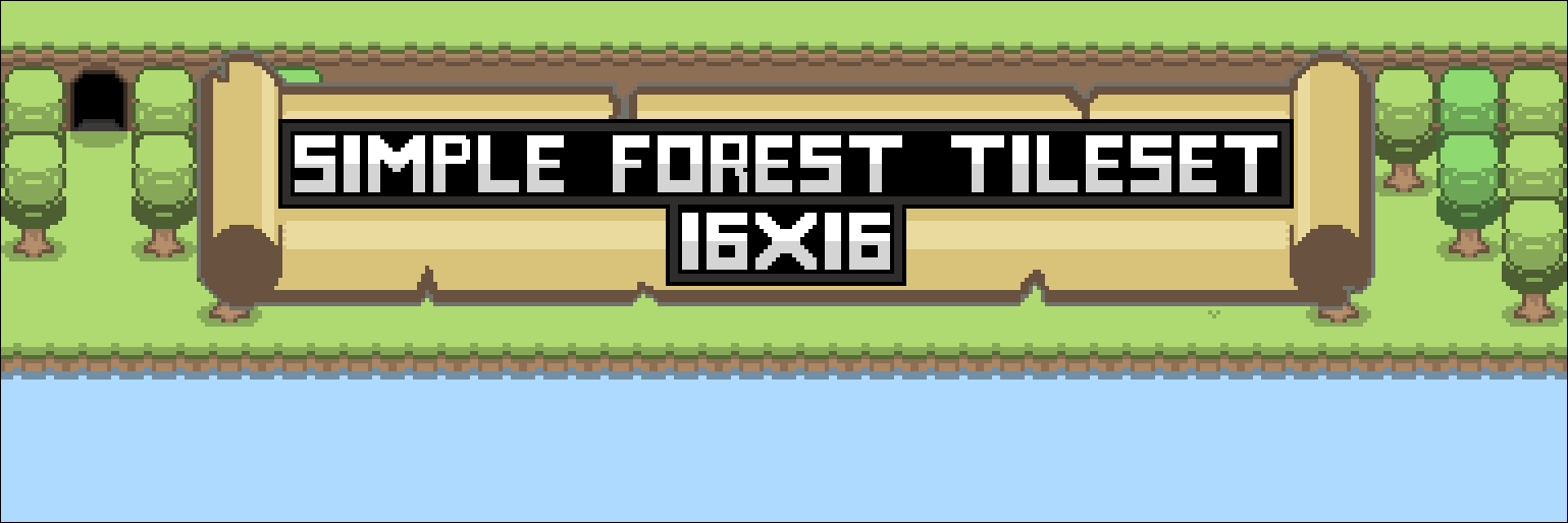 Simple Top-down Forest Tileset