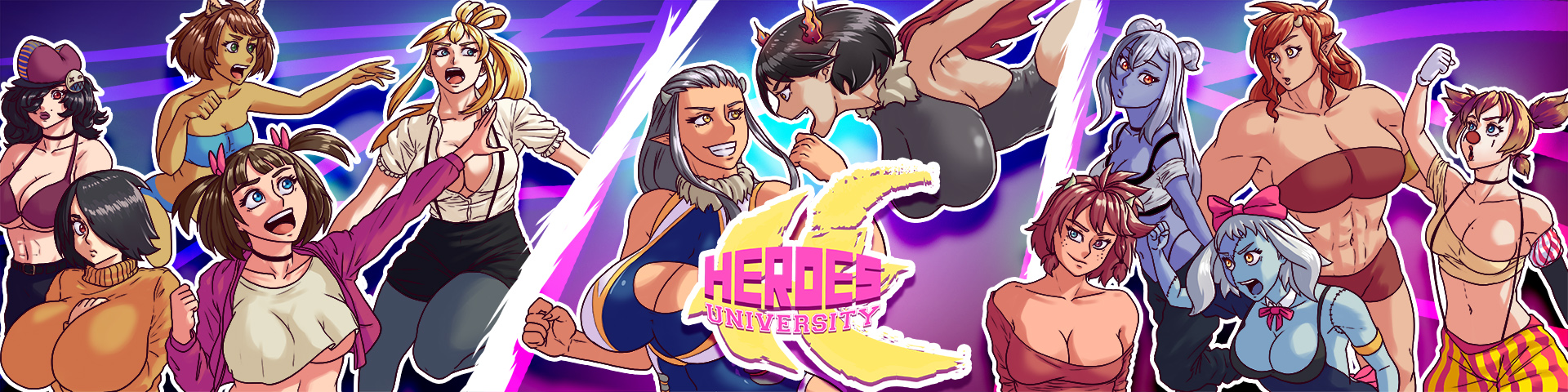 Heroes University H v0.2.7.1 (NSFW H-Game +18) by Salmon Run Games