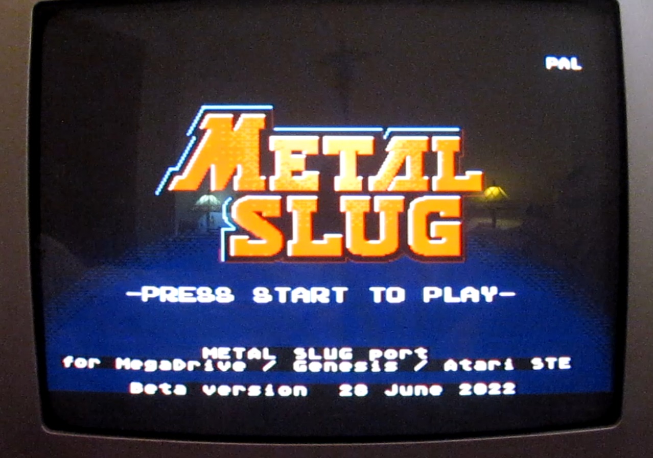 Metal slug hot sale sega genesis