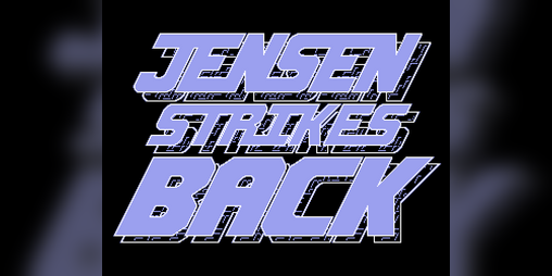 Cover image for Jensen Strikes Back