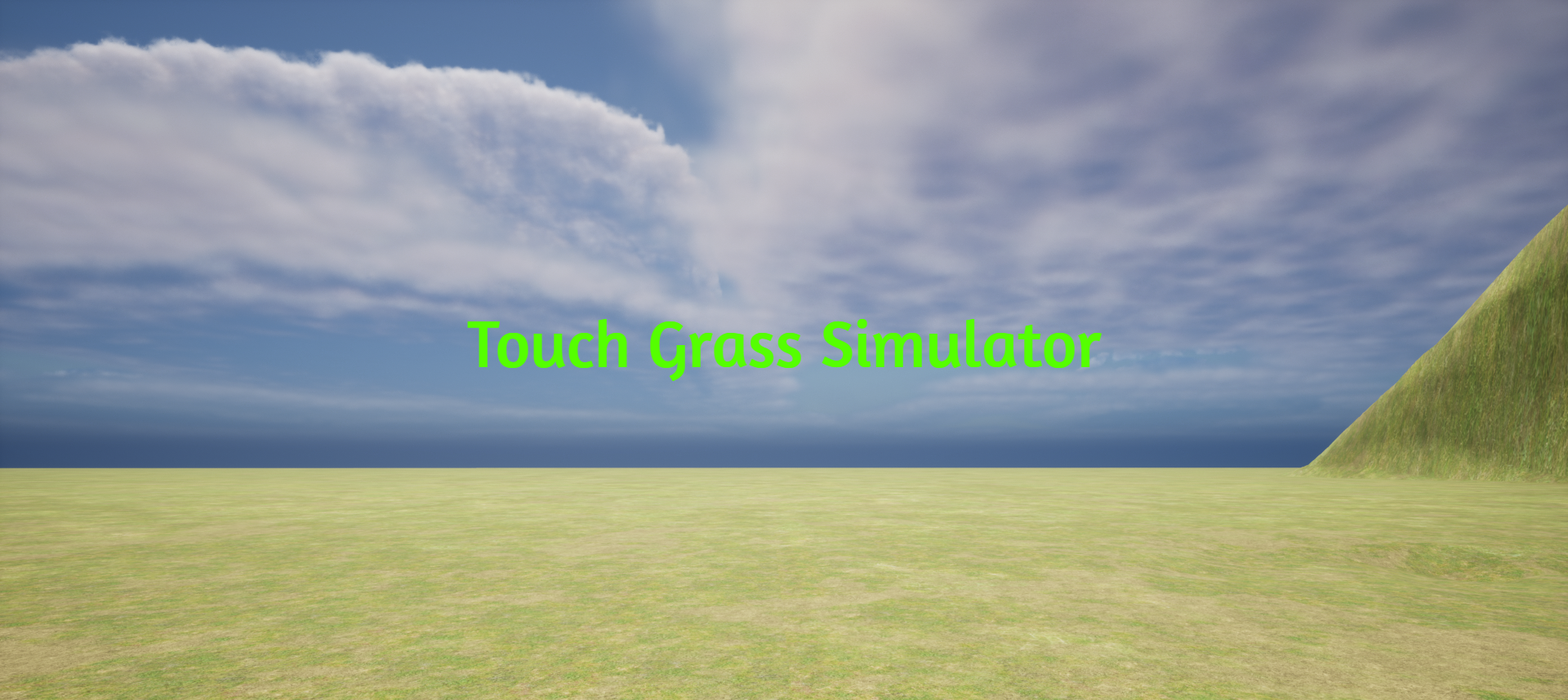 Touch Grass Simulator by Sir Blob