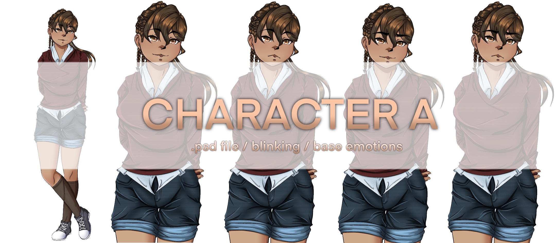 (Visual Novel) Character A [FREE]