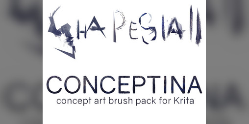 Cover image for Ryelier legacy brush packs for Krita
