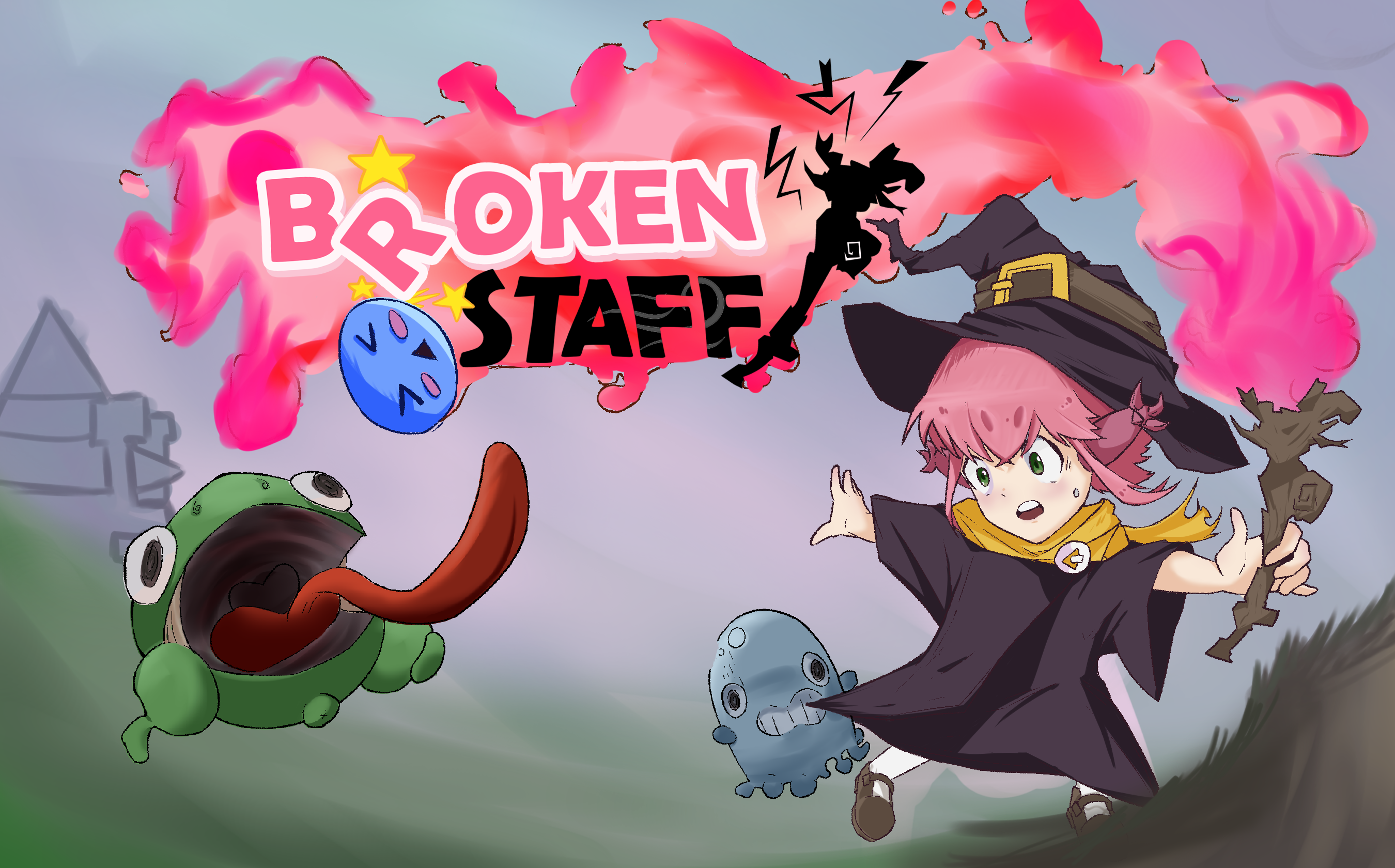 Cover image for The Broken Staff
