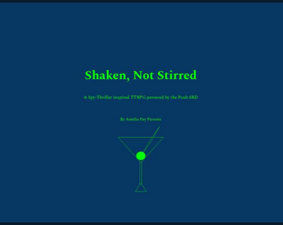 Shaken, Not Stirred - A Push Game  