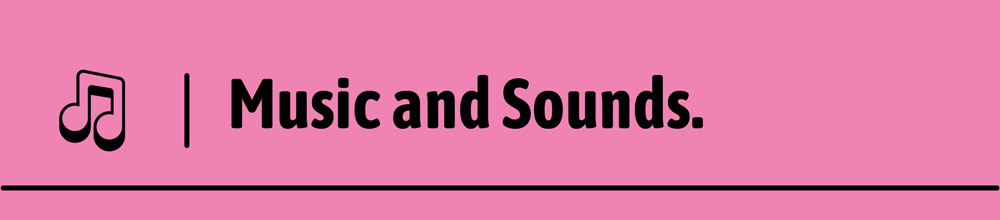 Music and Sounds Tilte
