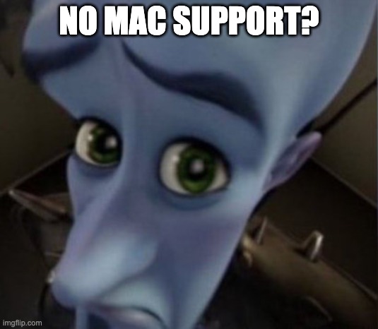 NO MAC SUPPORT?