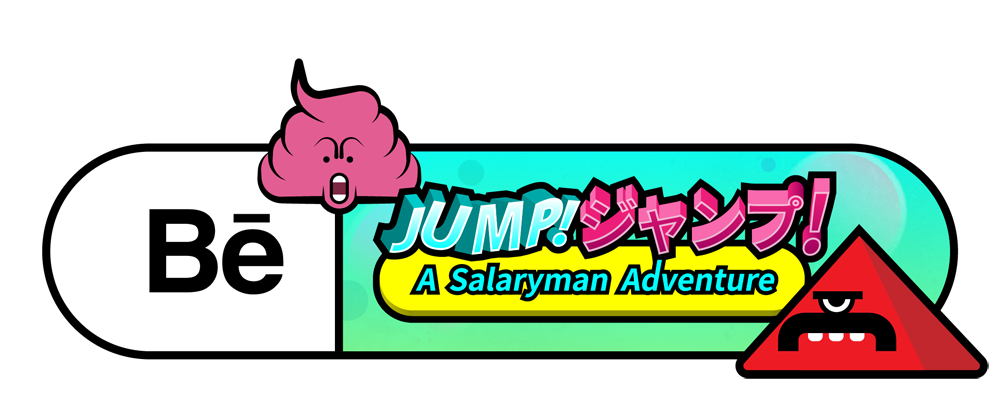 The art of Jump! Jump! Behance Banner