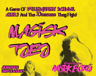 Magisk Tjej   - A Game Of Delinquent School Girls And The Demons They Fight 