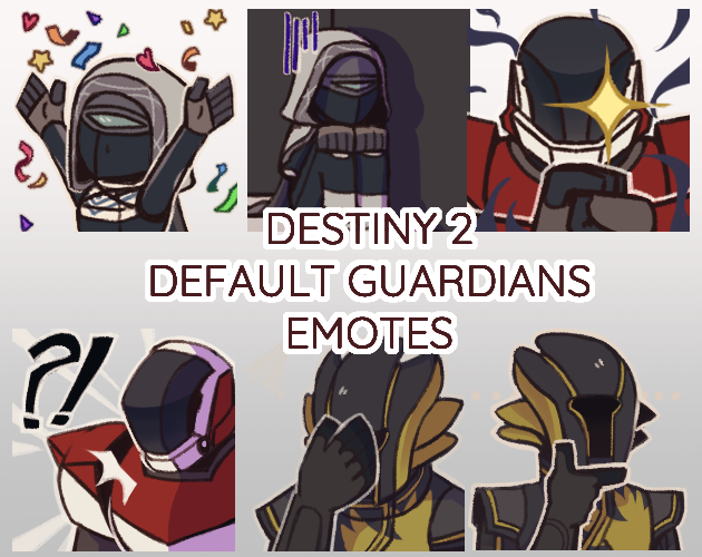 Destiny 2 Emote Set for Twitch/Discord