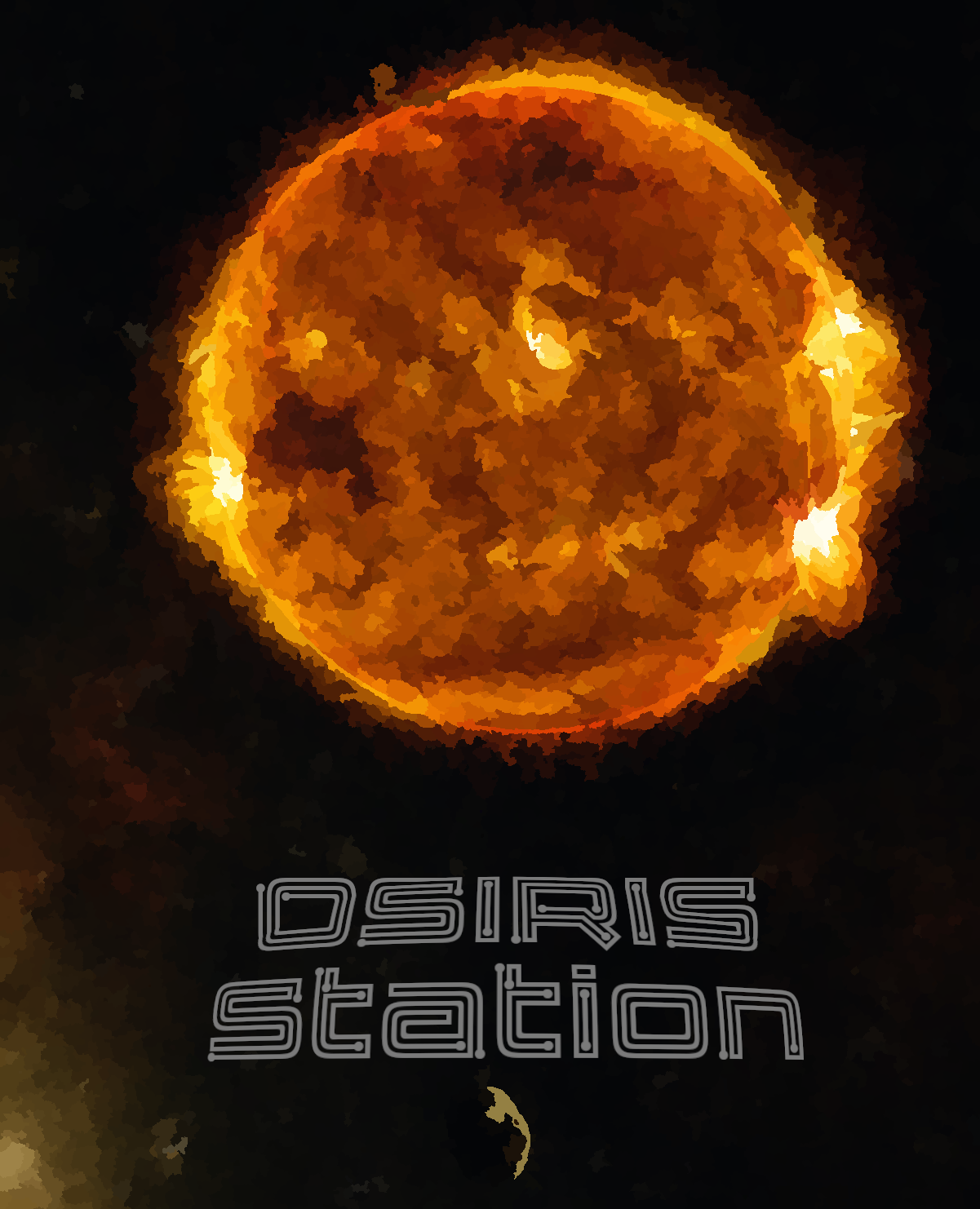 Cover image for Osiris Station - A space horror adventure for Dread RPG