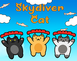 Skydiver Cat