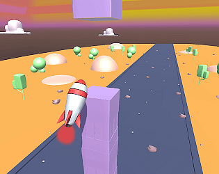 Flappy Rocket 3D